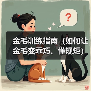 金毛训练指南（如何让金毛变乖巧、懂规矩）（图2）