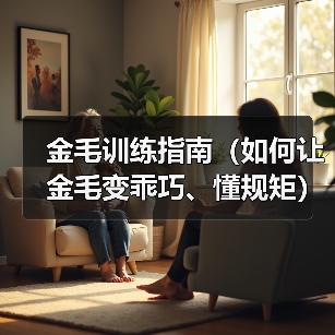 金毛训练指南（如何让金毛变乖巧、懂规矩）（图4）