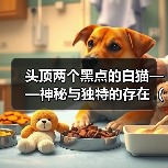 头顶两个黑点的白猫——神秘与独特的存在(探索白猫头顶黑点的秘密,解读其与幸运的关联)(图1) 头顶两个黑点的白猫——神秘与独特的存在(探索白猫头顶黑点的秘密,解读其与幸运的关联)(图1)