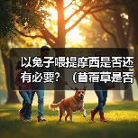 以兔子喂提摩西是否还有必要？（苜蓿草是否仍然是兔子的主要食物？）（图4）