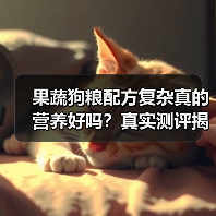 果蔬狗粮配方复杂真的营养好吗?真实测评揭秘(图3) 果蔬狗粮配方复杂真的营养好吗?真实测评揭秘(图3)