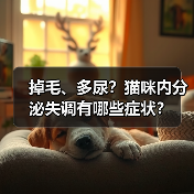 掉毛、多尿？猫咪内分泌失调有哪些症状？（图3）
