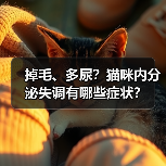 掉毛、多尿？猫咪内分泌失调有哪些症状？（图4）