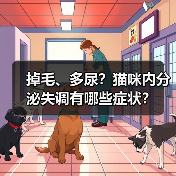 掉毛、多尿？猫咪内分泌失调有哪些症状？（图1）