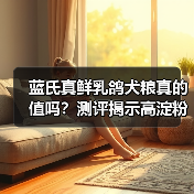 蓝氏真鲜乳鸽犬粮真的值吗?测评揭示高淀粉与致敏风险(图1) 蓝氏真鲜乳鸽犬粮真的值吗?测评揭示高淀粉与致敏风险(图1)