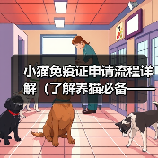 小猫免疫证申请流程详解（了解养猫必备——免疫证的办理步骤及注意事项）（图3）