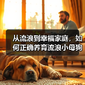 从流浪到幸福家庭,如何正确养育流浪小母狗(解救一只流浪小母狗,改变她的命运,并给予她温暖和关爱)(图2) 从流浪到幸福家庭,如何正确养育流浪小母狗(解救一只流浪小母狗,改变她的命运,并给予她温暖和关爱)(图2)