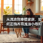 从流浪到幸福家庭,如何正确养育流浪小母狗(解救一只流浪小母狗,改变她的命运,并给予她温暖和关爱)(图1) 从流浪到幸福家庭,如何正确养育流浪小母狗(解救一只流浪小母狗,改变她的命运,并给予她温暖和关爱)(图1)