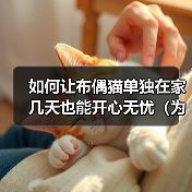 如何让布偶猫单独在家几天也能开心无忧（为您的布偶猫提供合适的环境和照顾，让它安心度过离家期间）（图1）
