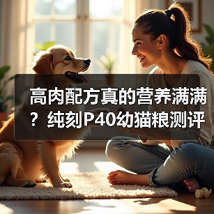 高肉配方真的营养满满？纯刻P40幼猫粮测评揭秘（图2）