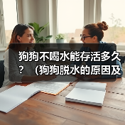 狗狗不喝水能存活多久？（狗狗脱水的原因及应对方法）（图3）
