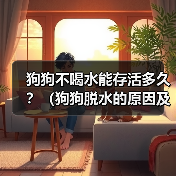 狗狗不喝水能存活多久？（狗狗脱水的原因及应对方法）（图2）