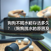 狗狗不喝水能存活多久？（狗狗脱水的原因及应对方法）（图1）