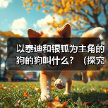 以泰迪和银狐为主角的狗的狗叫什么?(探究不同品种混血犬的命名方式)(图2) 以泰迪和银狐为主角的狗的狗叫什么?(探究不同品种混血犬的命名方式)(图2)