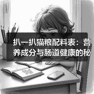 扒一扒猫粮配料表:营养成分与肠道健康的秘密(图3) 扒一扒猫粮配料表:营养成分与肠道健康的秘密(图3)