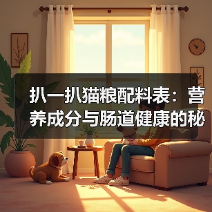 扒一扒猫粮配料表:营养成分与肠道健康的秘密(图2) 扒一扒猫粮配料表:营养成分与肠道健康的秘密(图2)