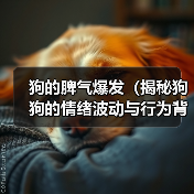 狗的脾气爆发(揭秘狗狗的情绪波动与行为背后的原因)(图1) 狗的脾气爆发(揭秘狗狗的情绪波动与行为背后的原因)(图1)