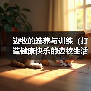 边牧的笼养与训练(打造健康快乐的边牧生活)(图1) 边牧的笼养与训练(打造健康快乐的边牧生活)(图1)