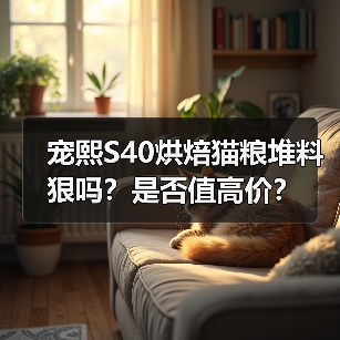 宠熙S40烘焙猫粮堆料狠吗?是否值高价?(图1) 宠熙S40烘焙猫粮堆料狠吗?是否值高价?(图1)