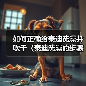 如何正确给泰迪洗澡并吹干（泰迪洗澡的步骤和技巧，让它爱上洗澡）（图4）