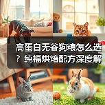 高蛋白无谷狗粮怎么选?纯福烘焙配方深度解析(图1) 高蛋白无谷狗粮怎么选?纯福烘焙配方深度解析(图1)