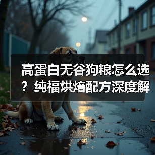 高蛋白无谷狗粮怎么选?纯福烘焙配方深度解析(图4) 高蛋白无谷狗粮怎么选?纯福烘焙配方深度解析(图4)