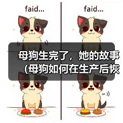 母狗生完了，她的故事（母狗如何在生产后恢复健康和幸福生活）（图3）