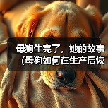 母狗生完了，她的故事（母狗如何在生产后恢复健康和幸福生活）（图1）