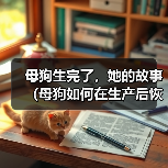 母狗生完了，她的故事（母狗如何在生产后恢复健康和幸福生活）（图4）
