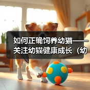 如何正确饲养幼猫——关注幼猫健康成长（幼猫饲养注意事项与健康指导）（图4）