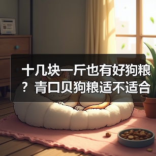十几块一斤也有好狗粮?青口贝狗粮适不适合大型犬?(图4) 十几块一斤也有好狗粮?青口贝狗粮适不适合大型犬?(图4)