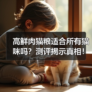 高鲜肉猫粮适合所有猫咪吗？测评揭示真相！（图3）