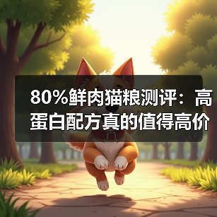 80%鲜肉猫粮测评:高蛋白配方真的值得高价吗?(图2) 80%鲜肉猫粮测评:高蛋白配方真的值得高价吗?(图2)