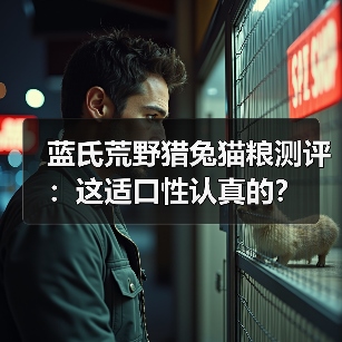 蓝氏荒野猎兔猫粮测评：这适口性认真的？（图4）