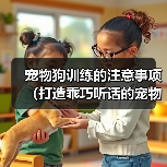 宠物狗训练的注意事项（打造乖巧听话的宠物狗）（图1）
