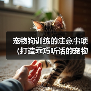 宠物狗训练的注意事项（打造乖巧听话的宠物狗）（图2）