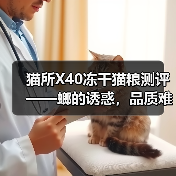 猫所X40冻干猫粮测评——螂的诱惑,品质难以想象(图4) 猫所X40冻干猫粮测评——螂的诱惑,品质难以想象(图4)