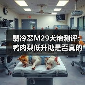 翡冷翠M29犬粮测评：鸭肉梨低升糖是否真的有用？（图2）