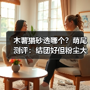 木薯猫砂选哪个?萌尾测评:结团好但粉尘大(图1) 木薯猫砂选哪个?萌尾测评:结团好但粉尘大(图1)