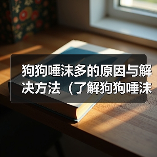 狗狗唾沫多的原因与解决方法(了解狗狗唾沫多的原因及如何应对)(图4) 狗狗唾沫多的原因与解决方法(了解狗狗唾沫多的原因及如何应对)(图4)