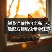 鲜蒸猫粮性价比高,低敏配方脂肪含量需注意(图1) 鲜蒸猫粮性价比高,低敏配方脂肪含量需注意(图1)