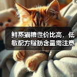 鲜蒸猫粮性价比高,低敏配方脂肪含量需注意(图3) 鲜蒸猫粮性价比高,低敏配方脂肪含量需注意(图3)