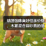 结团强除臭好但涨价快，木薯混合猫砂真的值得买吗？（图1）