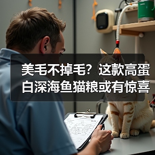 美毛不掉毛?这款高蛋白深海鱼猫粮或有惊喜(图1) 美毛不掉毛?这款高蛋白深海鱼猫粮或有惊喜(图1)
