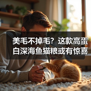 美毛不掉毛?这款高蛋白深海鱼猫粮或有惊喜(图3) 美毛不掉毛?这款高蛋白深海鱼猫粮或有惊喜(图3)