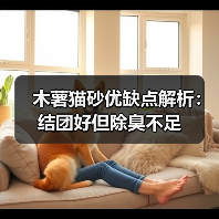 木薯猫砂优缺点解析:结团好但除臭不足(图1) 木薯猫砂优缺点解析:结团好但除臭不足(图1)