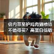 倍内菲至护鸡肉猫粮值不值得买？高蛋白低敏配方评测（图1）