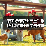 结团好却带出严重？猫所木薯猫砂真实测评来了！（图1）