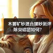木薯矿砂混合猫砂测评：除臭结团如何？（图4）