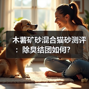 木薯矿砂混合猫砂测评：除臭结团如何？（图1）
